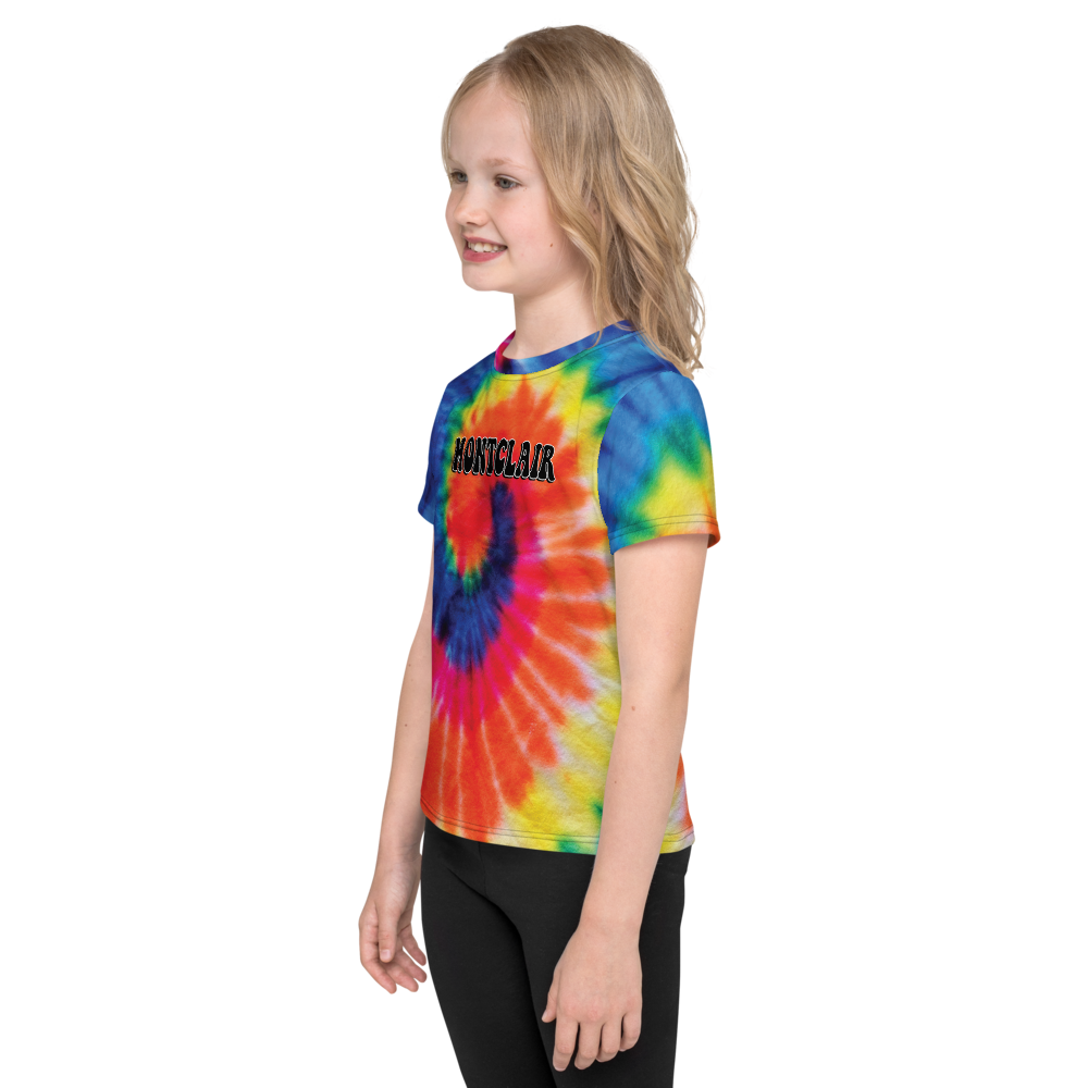 Hoogland Wereldrecord Guinness Book Vergelijkbaar The Hippie - Rainbow - Faux Tie Dye - Unisex Kids T-Shirt – Montclair Store
