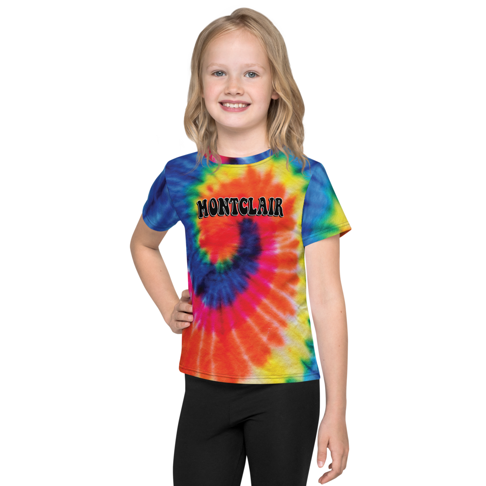 Hoogland Wereldrecord Guinness Book Vergelijkbaar The Hippie - Rainbow - Faux Tie Dye - Unisex Kids T-Shirt – Montclair Store